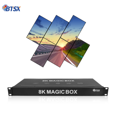 전문 HDMI 스플라이싱 6xHDMI1.3 출력 인터페이스 DC 12V 2A 전원 공급 장치, 매끄러운 비디오 디스플레이용