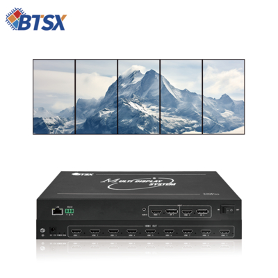 Bitvisus 4k는 복잡한 환경에 적합한 다양한 입력/출력 구성을 지원합니다.