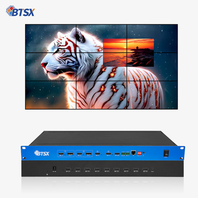 오디오 후속 멀티뷰 HDMI 비디오 스위처 믹서 비디오 벽 컨트롤러