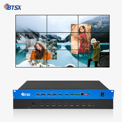 오디오 후속 멀티뷰 HDMI 비디오 스위처 믹서 비디오 벽 컨트롤러