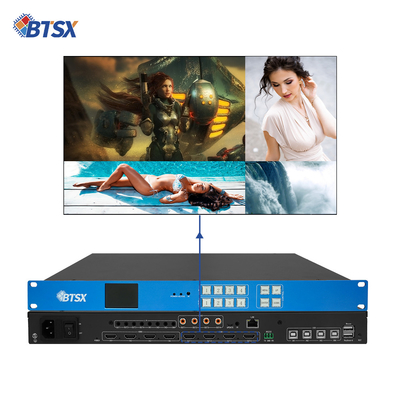 UHD 지원 스플라이싱 4k60 4x4 HDMI 매트릭스 스위치 무선 블루 기술 매트릭스 4x1 1x4 1x3 2x2