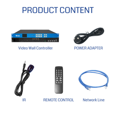 원활한 KVM 오디오 비디오 매트릭스 비디오 월 컨트롤러 4x4 2x2 1x4 4K60 HDMI PIP 4 HDMI 2.0 입력으로 편집할 수 있습니다