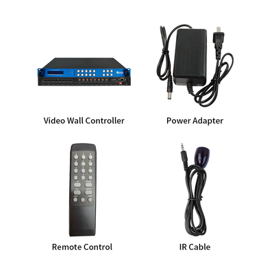BIT-Ma-U1-MC0808 8x8 4K60 HDMI 매트릭스 스위처 오디오 추출 IR 제어