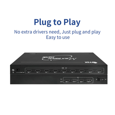 비트비스스 4K60 PIP 포인트에서 포인트 HDMI 멀티 스크린 프로세서 비디오 벽 컨트롤러