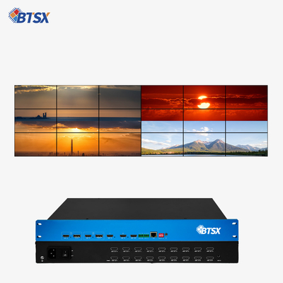 OEM / ODM 4K 비디오 프로세서 HDMI 매트릭스 스위처 IR 리모컨으로 멀티뷰어