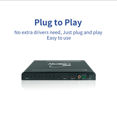 산업용 고성능 회전 스플라이커 BIT-VWC-104R 다중 데스크톱 작동 - HDMI 입출력