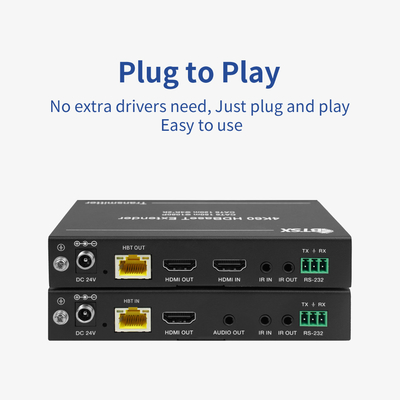 HDCP 2.2 / HDCP 1.4 HDMI 섬유 확장기 150m 오디오 비디오 신호를 확장