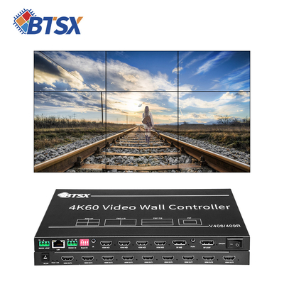 3x3 1x5 1x7 3x4 비디오 벽 컨트롤러 2K 4K 8K TV HDMI TV 벽 프로세서 비디오 벽 컨트롤러