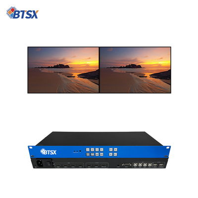 가벼운 울트라 HD 비디오 디스플레이 컨트롤러 KVM 멀티뷰어 USB / KVM 포트