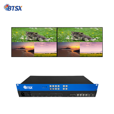 가벼운 울트라 HD 비디오 디스플레이 컨트롤러 KVM 멀티뷰어 USB / KVM 포트
