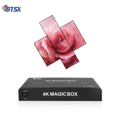 4K 해상도 오디오 비주얼 프로세서 2x2 HDMI 비디오 벽 컨트롤러 HDMI 2.0x1