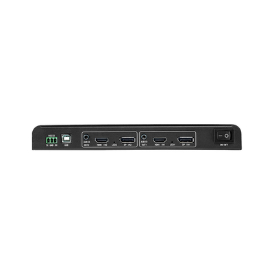 2X4 4K 비디오 스위처 컨트롤러 1X4 4x2 1X6 1X8 HDMI TV 비디오 벽 프로세서