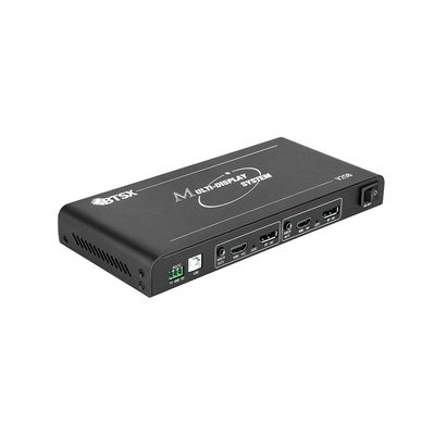 2X4 4K 비디오 스위처 컨트롤러 1X4 4x2 1X6 1X8 HDMI TV 비디오 벽 프로세서