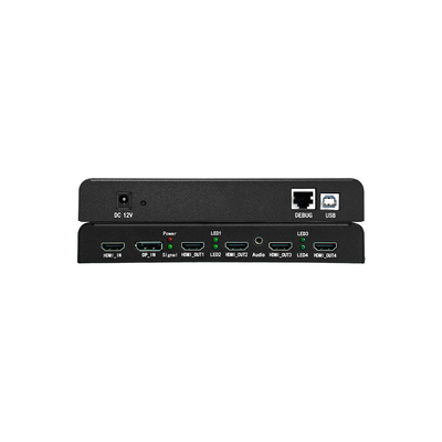 멀티 스크린 엑스펜더 비디오 월 컨트롤러 HDMI/DP 입력 비트 비수스 엣지 퓨전 믹싱 및 몰입 상호 작용