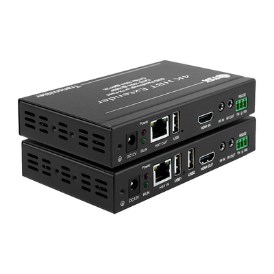 네트워크 포트 HDMI 섬유 확장기 40m - 120m 4K60 RJ45 송신기 및 수신기
