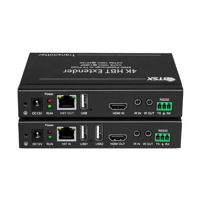 네트워크 포트 HDMI 섬유 확장기 40m - 120m 4K60 RJ45 송신기 및 수신기
