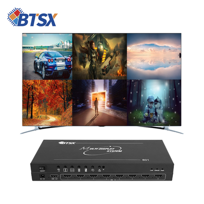 3x2 1x5 1x7 2x2 HDMI 멀티 뷰어 포인트에서 포인트 플러그 앤 플레이 4K TV 비디오 스위처