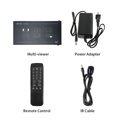 비트비스스 BIT-MV-4K60-801 1 HDMI 입력 비디오 스위치 4K60 8-Picture HDMI 멀티뷰어