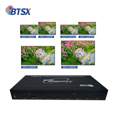 8K Multi-Screen Processor for 4K Projection 8K Multi-Screen Expander with 1920x1080P120 8K Multi-Channel Video Processor for Command Centers