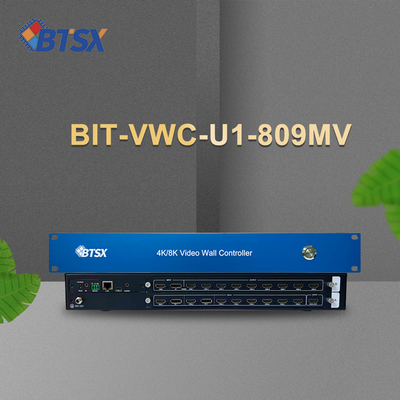 BIT-VWC-U1-809MV 군사용 안정성 HDMI 비디오 벽 컨트롤러 산업용 신뢰성 및 사용자 친화적 인 제어