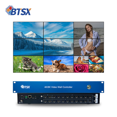 원격 제어 4K 비디오 벽 컨트롤러 BIT-VWC-U1-809MV 군사 수준의 안정성