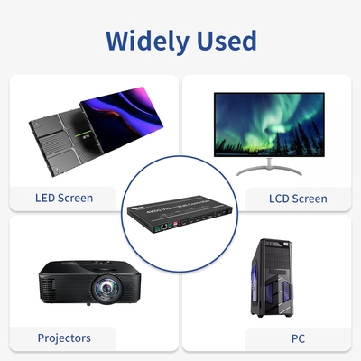 비트비스스 3X3 2X3 4K 무선 4 소스 PIP POP HDMI TV 회의실 회의실 비디오 벽 프로세서 컨트롤러 BIT-VWC-409R