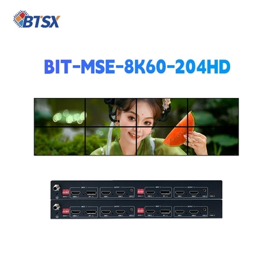 7680x2160P60 제어실 비디오 월 컨트롤러 최대 입력 해상도 1x4 15360x2160P60 2xHDMI 2.1 입력 인터페이스 1x2 7680x2160P60