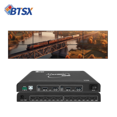 BITVISUS UHD 스플라이싱 프로세서 8k 비디오 월 컨트롤러 BIT-MSE-U1-208