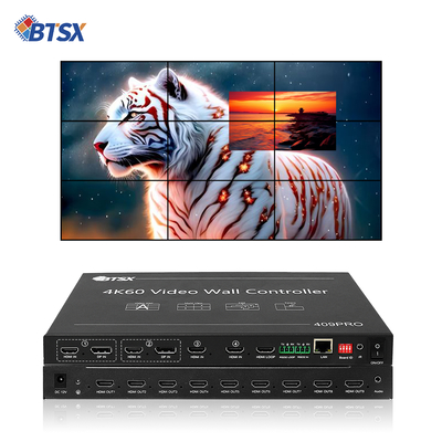 LCD LED TV 비디오 월 컨트롤러 프로세서 Bitvisus RACK PIP 끊김 없는 스위칭 HDMI 스위처 매트릭스 3x3 3x4 3x5 3x6