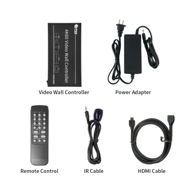 LCD LED TV 비디오 월 컨트롤러 프로세서 Bitvisus RACK PIP 끊김 없는 스위칭 HDMI 스위처 매트릭스 3x3 3x4 3x5 3x6