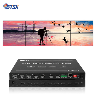LCD LED TV 비디오 월 컨트롤러 프로세서 Bitvisus RACK PIP 끊김 없는 스위칭 HDMI 스위처 매트릭스 3x3 3x4 3x5 3x6