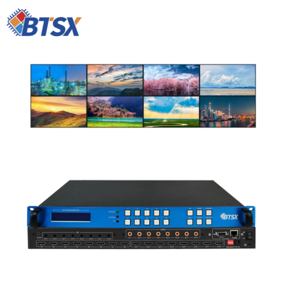 8입력 8출력 HDMI 매트릭스, HDCP 버전 2.2/1.4를 지원하는 오디오 스트림라인 신호 분배