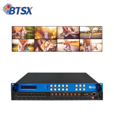 8 입력 포트 비디오 벽 컨트롤러 HDMI 매트릭스 및 8 출력 포트를 장착