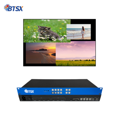 매트릭스 4 in 3 out 멀티 뷰어 4K60 해상도 디지털 사이니지용