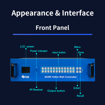 품질 저하 없이 HDMI 출력 오디오와 함께 뛰어난 오디오 성능을 구현하는 HDMI 매트릭스 스위처 5.7 KG