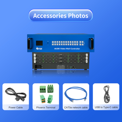 220V 전원 제어실 비디오 월 분배기 12 X HDMI 2.0 출력 인터페이스, 전문 비디오 디스플레이용