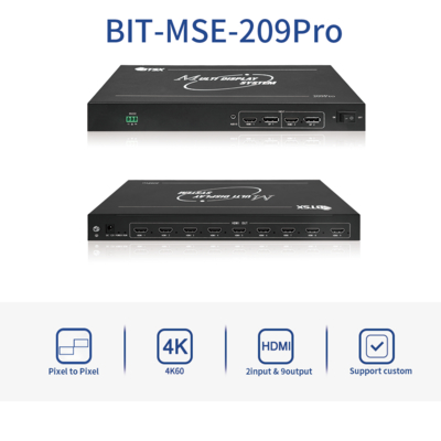 출력 최고 픽셀 클럭 165M 및 9 차원 HDMI 1.3 출력 포트 4k제품