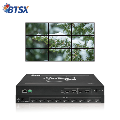 Bitvisus 4k는 복잡한 환경에 적합한 다양한 입력/출력 구성을 지원합니다.