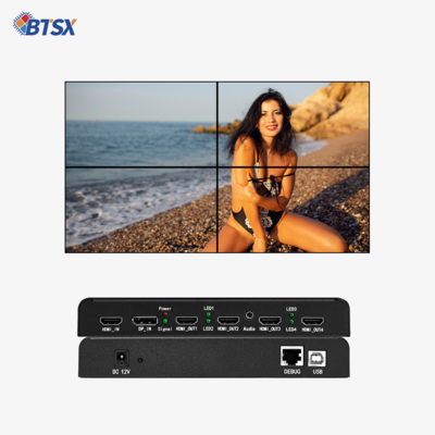 비트비스스 UHD WUXGA 프로젝션 매핑 엣지 융합 혼합 몰입 상호 작용 멀티 화면 확장자 비디오 벽 컨트롤러