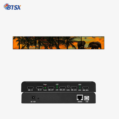 비트비스스 UHD WUXGA 프로젝션 매핑 엣지 융합 혼합 몰입 상호 작용 멀티 화면 확장자 비디오 벽 컨트롤러