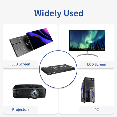 원활하고 중단 없는 멀티미디어 공유를 위한 고급 HDMI 분배기
