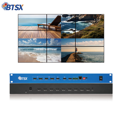 오디오 후속 멀티뷰 HDMI 비디오 스위처 믹서 비디오 벽 컨트롤러