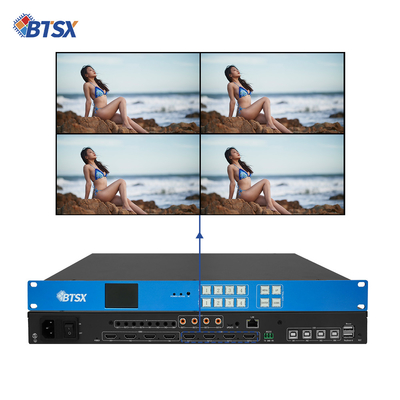 원활한 UHD 비디오 스위치 4k Hdmi 매트릭스 4x4 비디오 벽 컨트롤러 3x1 2x1 2x2 지원 4 화면 분할
