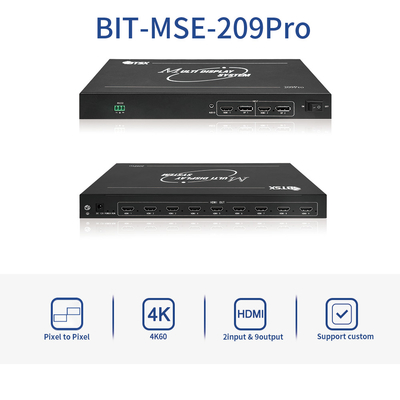 비트비스스 4K60 PIP 포인트에서 포인트 HDMI 멀티 스크린 프로세서 비디오 벽 컨트롤러
