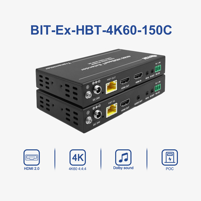 HDCP 2.2 / HDCP 1.4 HDMI 섬유 확장기 150m 오디오 비디오 신호를 확장