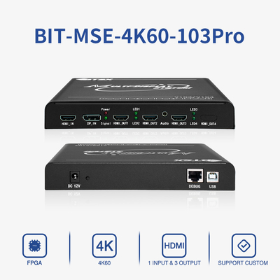 bitvisus1*3 2*3 고해상도 비디오 벽 컨트롤러 HDMI 확장기
