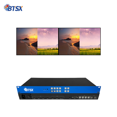 전문 4K60 KVM 멀티 뷰어 프로세서 HDMI 2.0 지원 - BIT-MV-U1-MD403