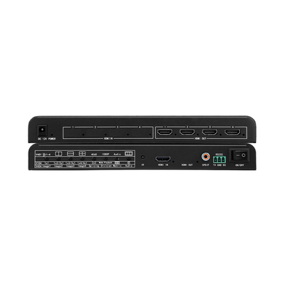 4k IR 제어 HD 스플라이싱 HDMI 1 입문 4 출력 1x2 2x2 비디오 벽 프로세서 컨트롤러
