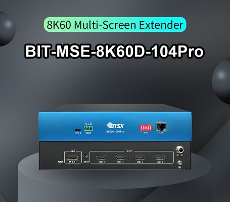 BIT-MSE-8K60D-104Pro 8K60 DP 입력 4K60 HDMI 출력 산업용 비디오 벽 컨트롤러 멀티 화면 프로세서