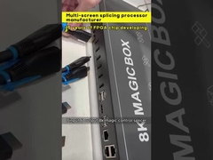비트비스스 8K60 PIP 엣지 효과 포인트에서 포인트 불규칙 스플라이싱 LCD LED 비디오 프로세서